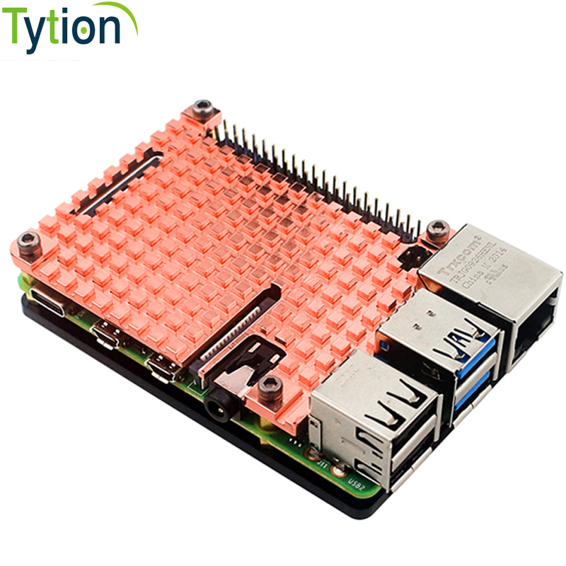 Pi 4 Case - Raspberry pi 4b caixa de metal