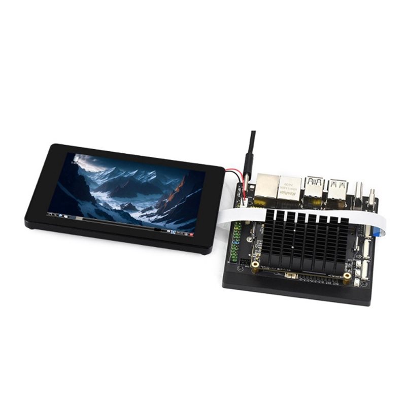 Raspberry Pi 4 - Ecrã A33T-DSI de 4 polegadas, LCD