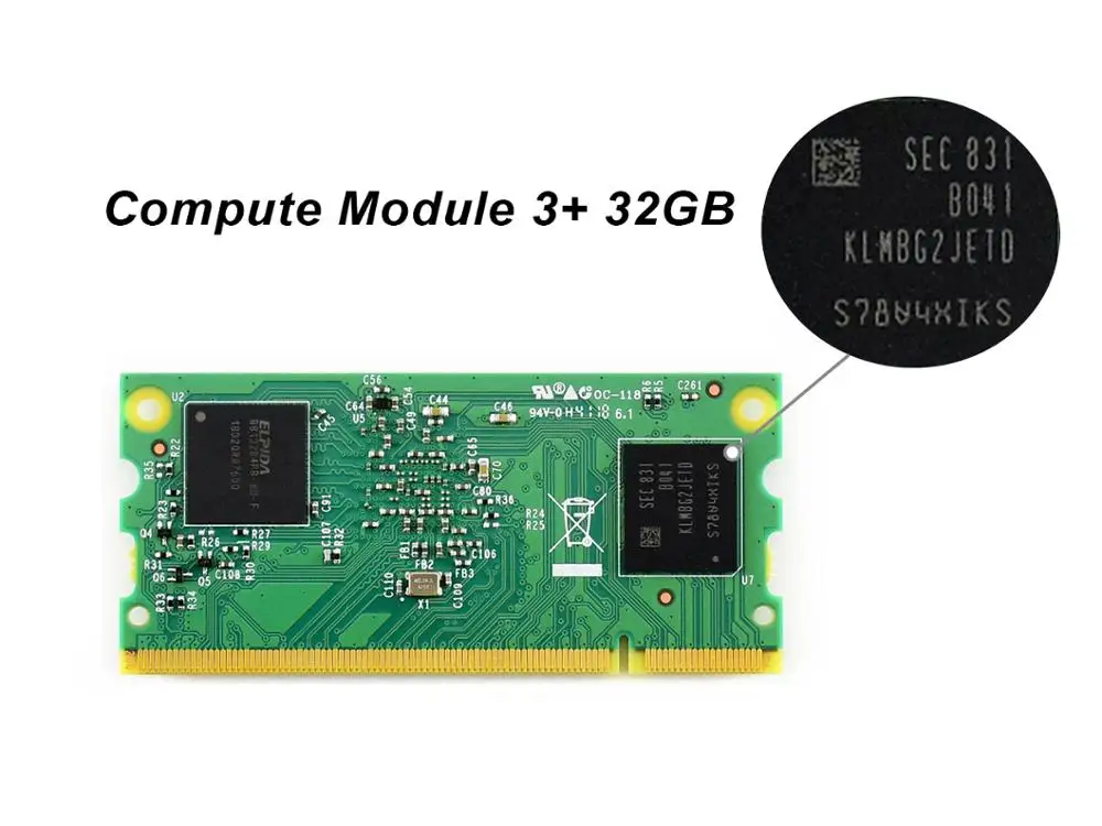 Raspberry Pi - Módulo de Computação Raspberry Pi 3+