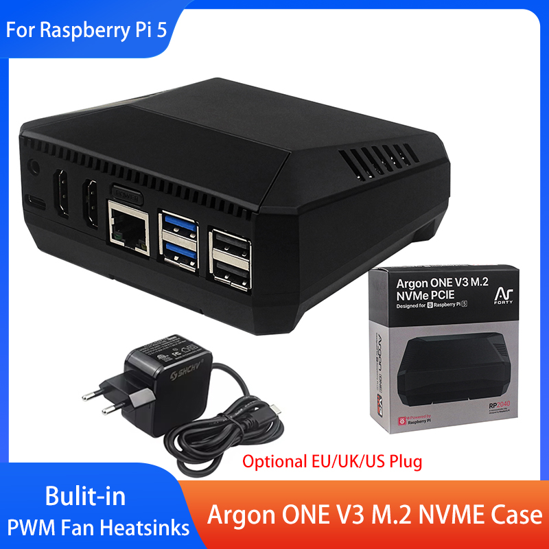Pi 5 Case - Case Argon ONE V3 M.2 NVME