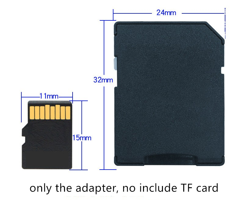 Micro Sd Card - 500 unidades/lote Adaptador de Cartão Micro