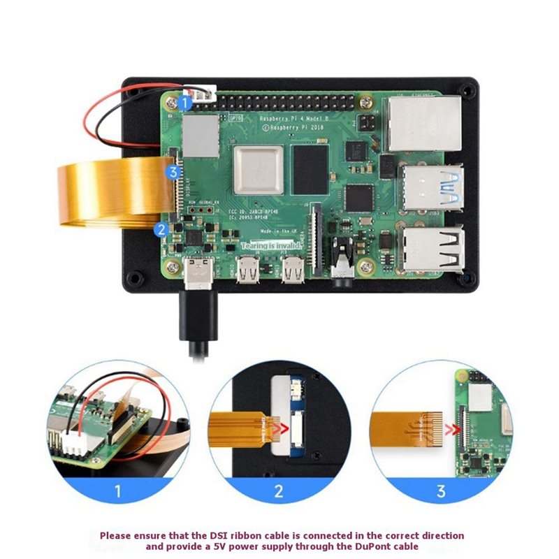 Raspberry Pi 4 - FC-[IANC-AB01] Para Placa Raspberry Pi 5