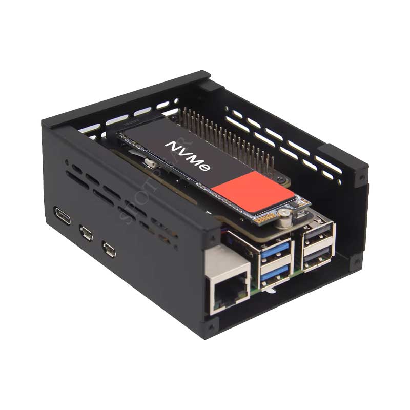 Pi 5 Case - Placa Raspberry Pi 5 X1015 PCIe