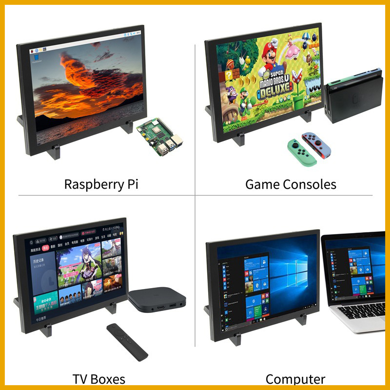 Pi Display - Monitor LCD IPS de 10.1 Polegadas