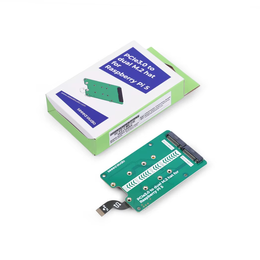 Raspberry Pi 5 - 103110065 PCIe3.0 Switch para Dual M.2