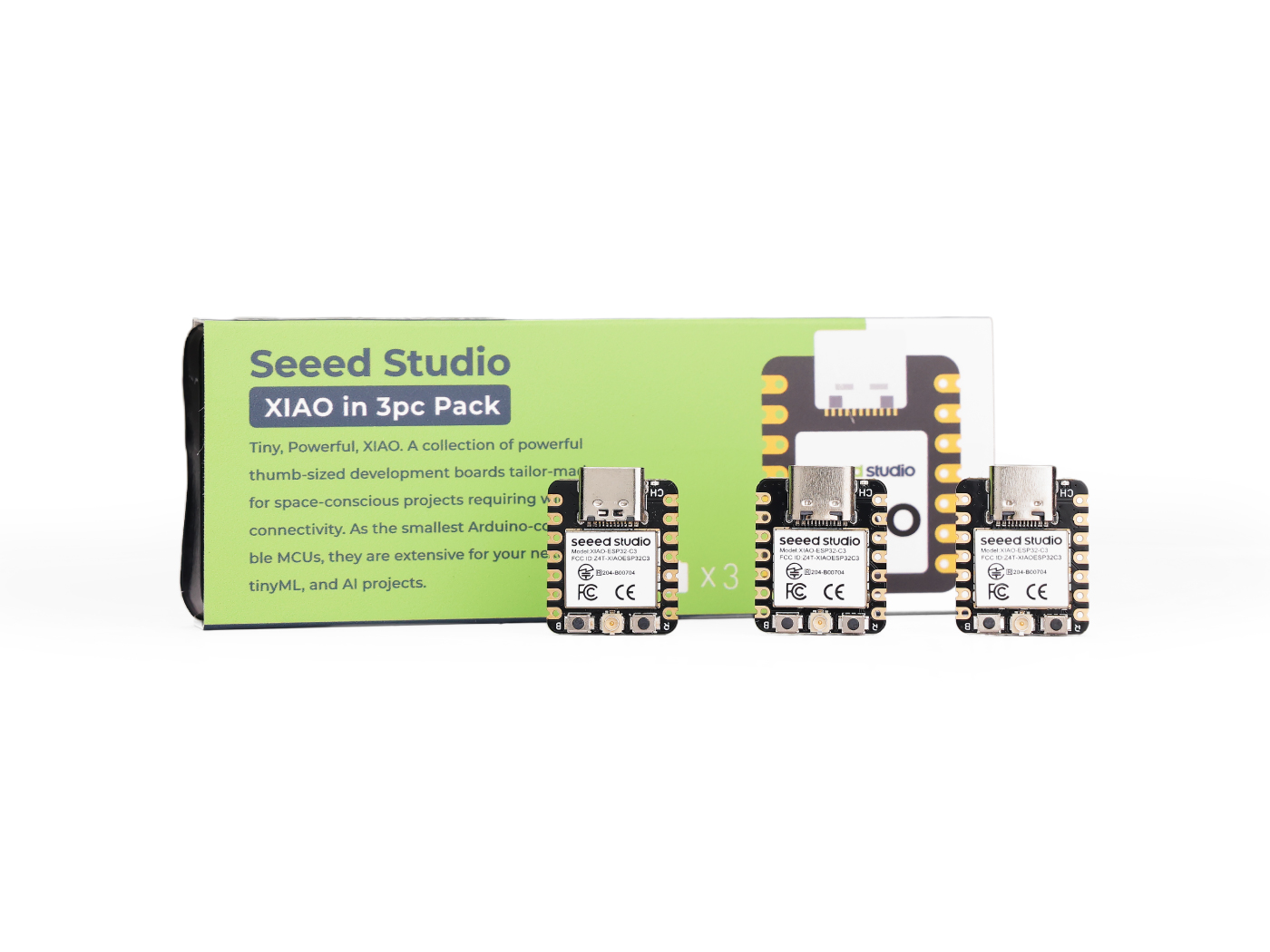 3 PCS Pacote XIAO ESP32C3 Mini - Arduino Kit avaliação e preço