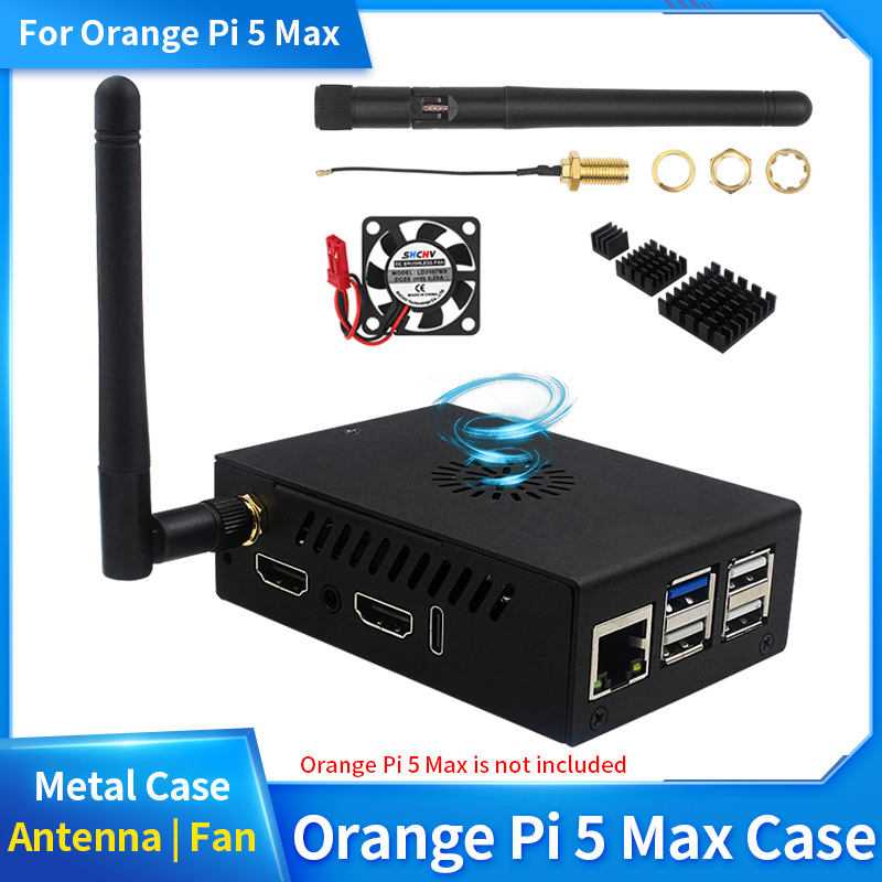 Caixa laranja pi 5 max com ven - Pi 5 Case avaliação e preço