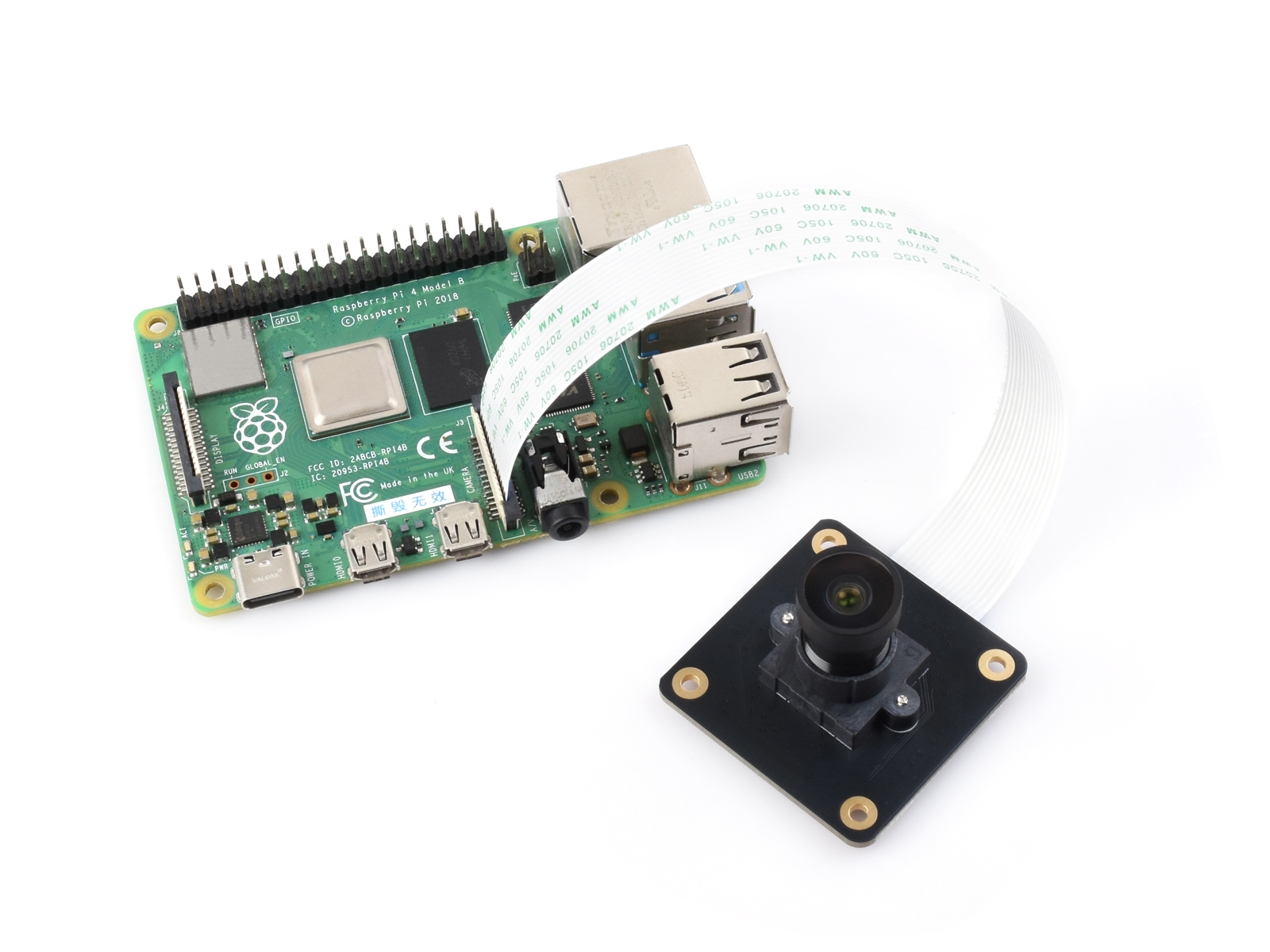 Câmera mono Waveshare IMX296 1 - Raspberry Pi Global Shutter Camera Imx296 avaliação e preço