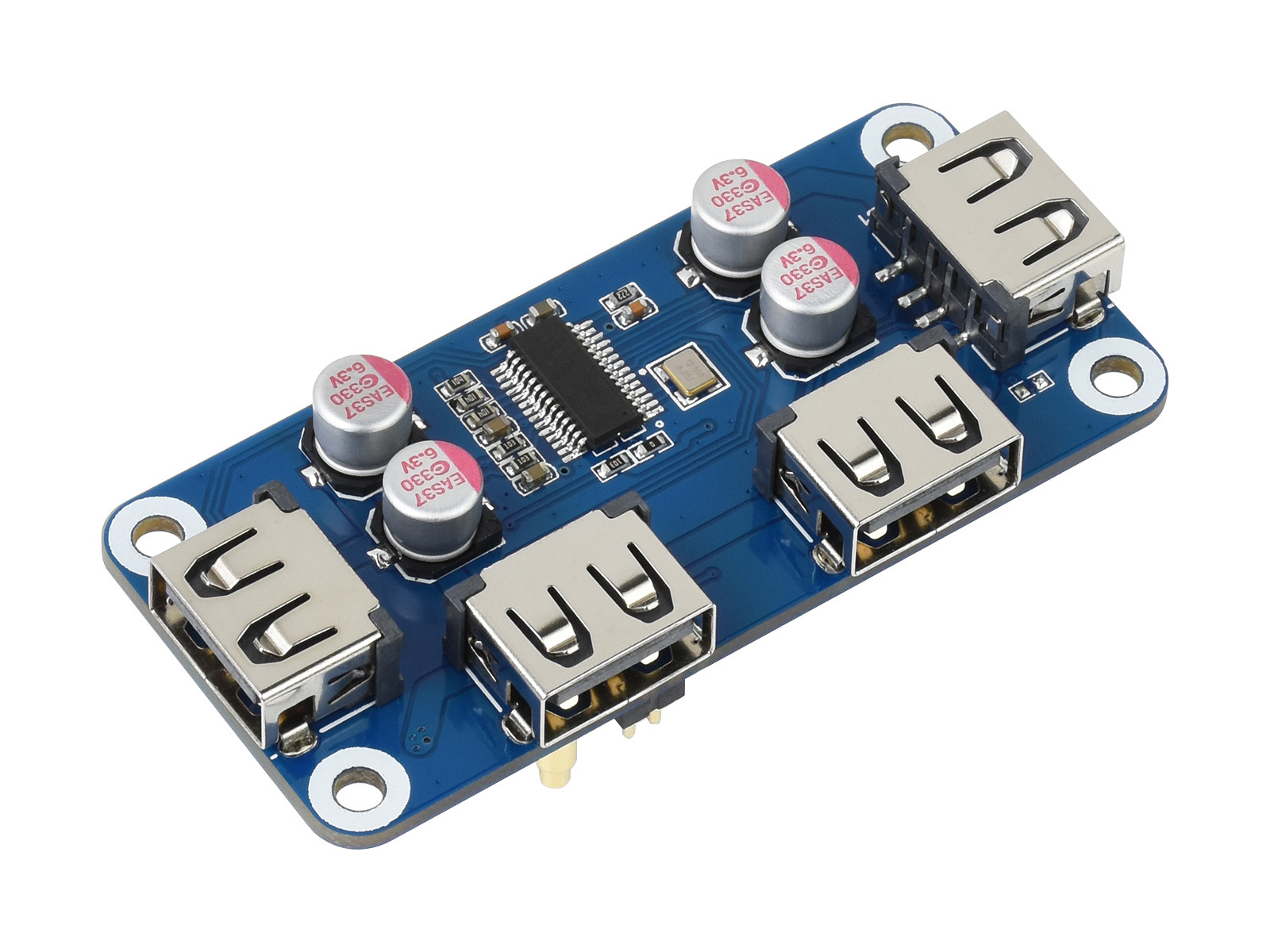 Waveshare USB HUB HAT (B) 4 po - Raspberry Pi 4 avaliação e preço