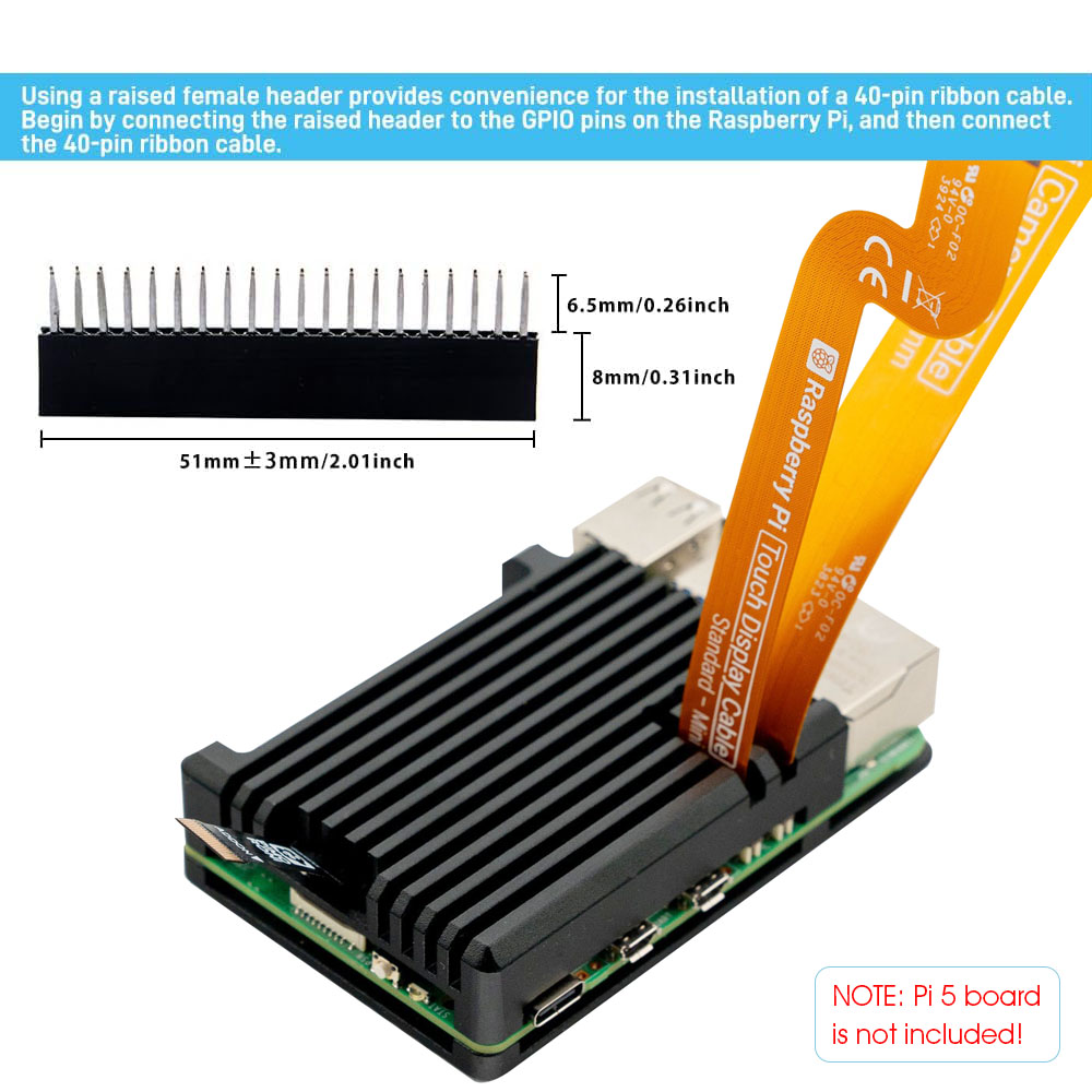 Capa de armadura de alumínio R - Pi 5 Case avaliação e preço