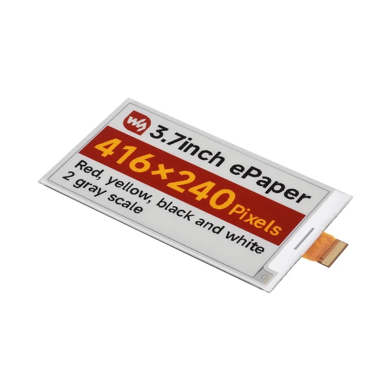 Display E-Paper de 3.7 polegad - Pi Display avaliação e preço