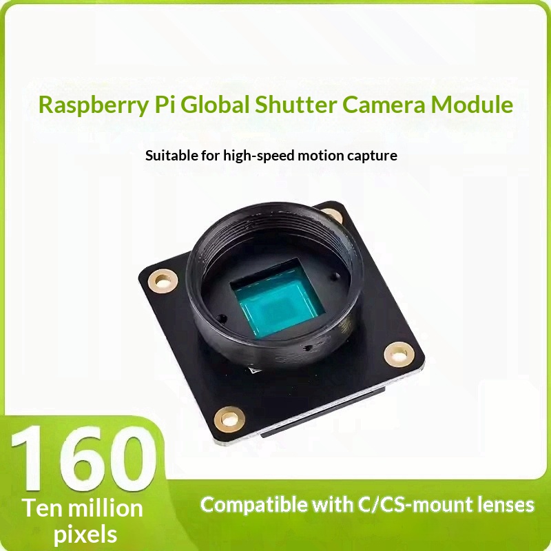 Módulo de Câmera Raspberry Pi  - Raspberry Pi Global Shutter Camera Imx296 avaliação e preço