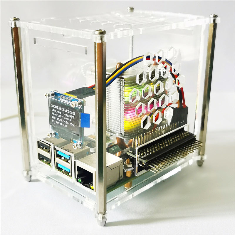 Raspberry Pi 4 Modelo B PWM To - Pi 4 Case avaliação e preço