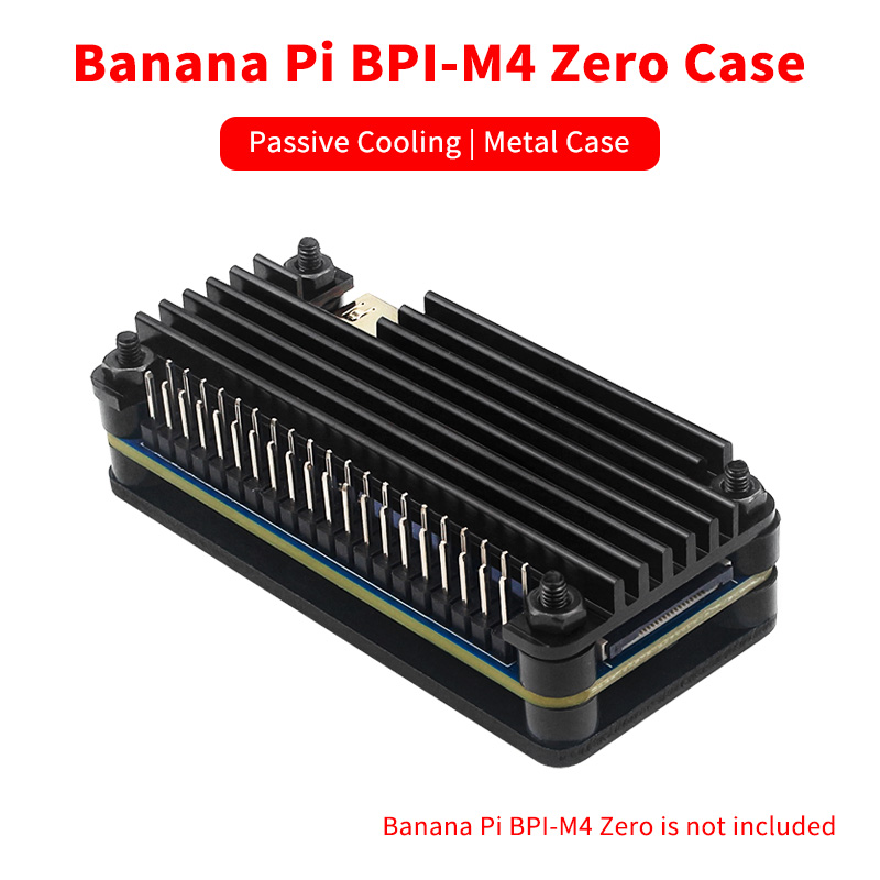 Banana pi BPI-M4 zero caixa de - Pi Cooler avaliação e preço