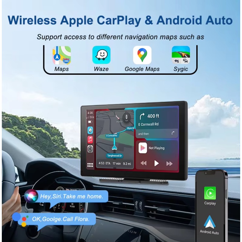 Tela Inteligente Carplay de 9  - Micro Sd Card avaliação e preço