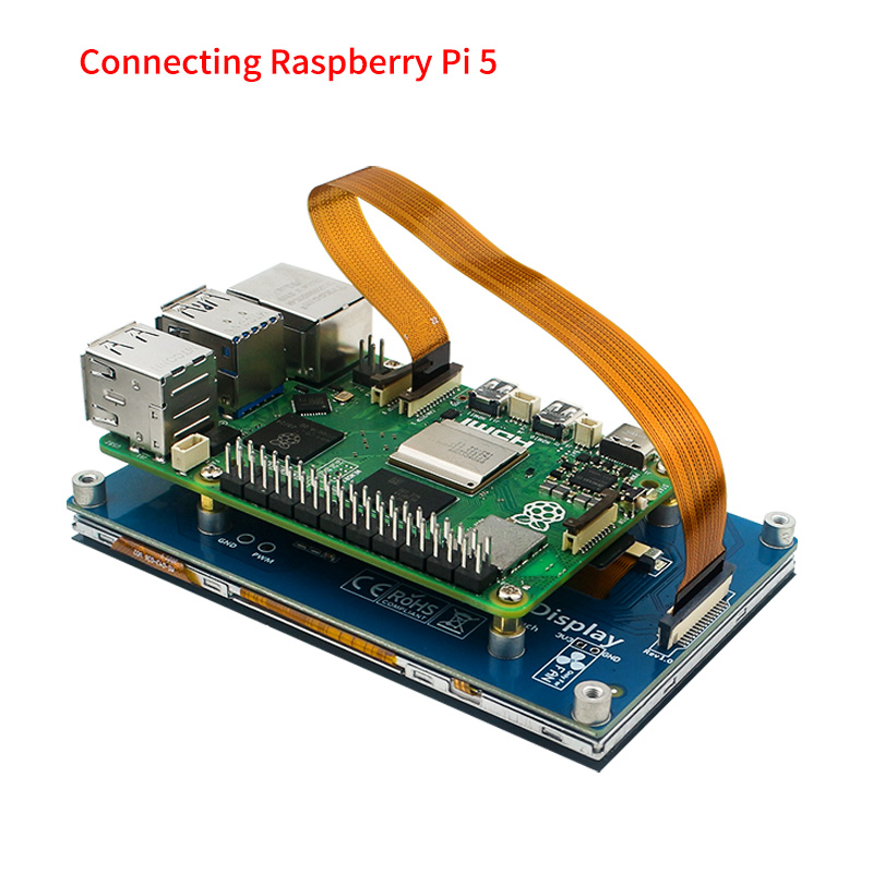4.3 Polegada tela de toque dsi - Pi 5 Case avaliação e preço