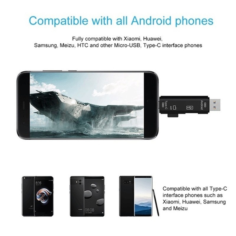 5 em 1 multifuncional usb 2.0  - Micro Sd Card avaliação e preço