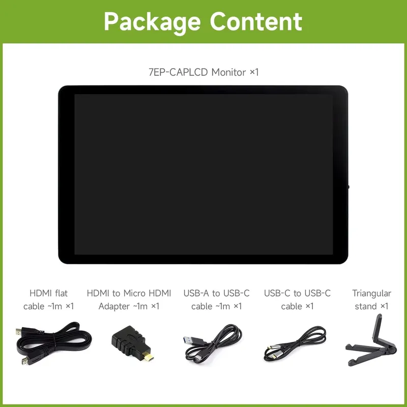 Display Touch Capacitivo de 7  - Pi Display avaliação e preço