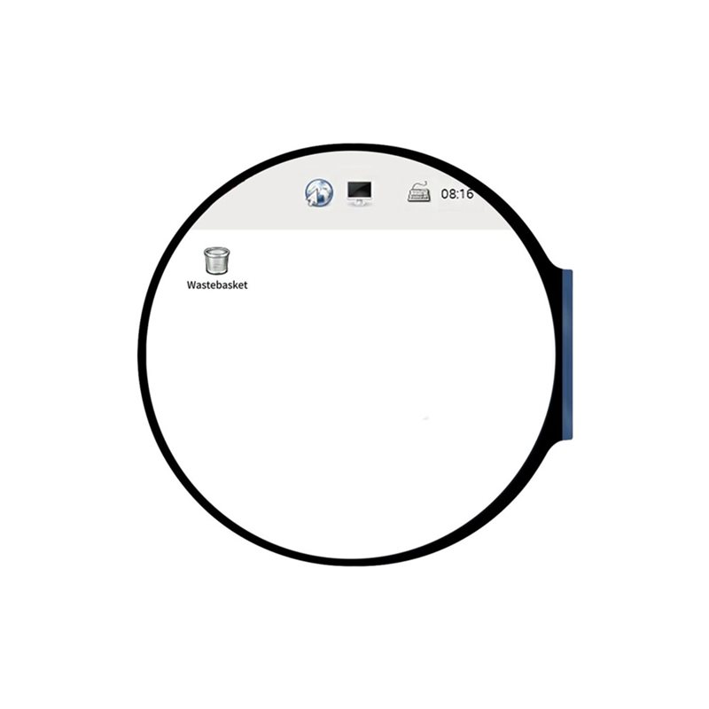 Ecrã LCD TFT redondo DSI com p - Pi Display avaliação e preço