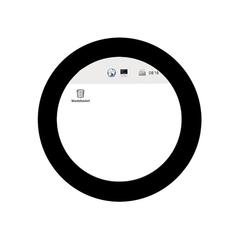 Ecrã LCD TFT redondo DSI com p - Pi Display avaliação e preço