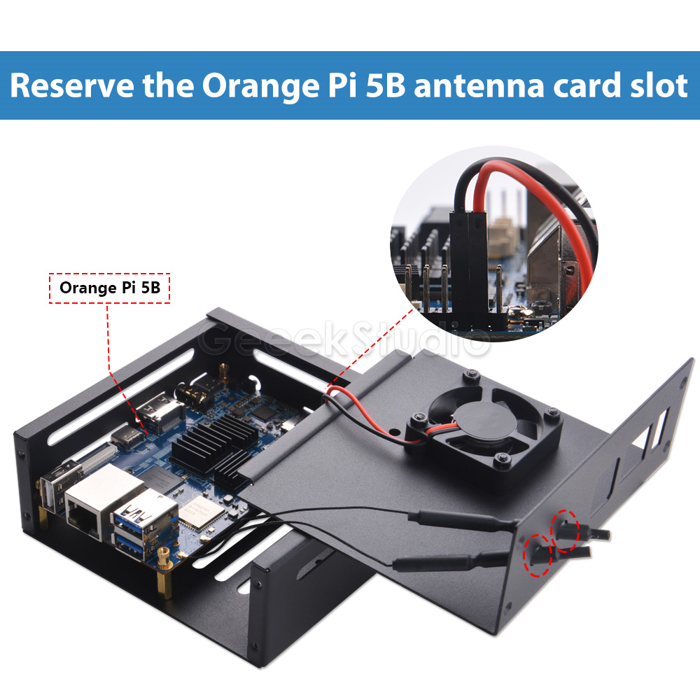 Orange Pi Metal Protective Cas - Pi 5 Case avaliação e preço