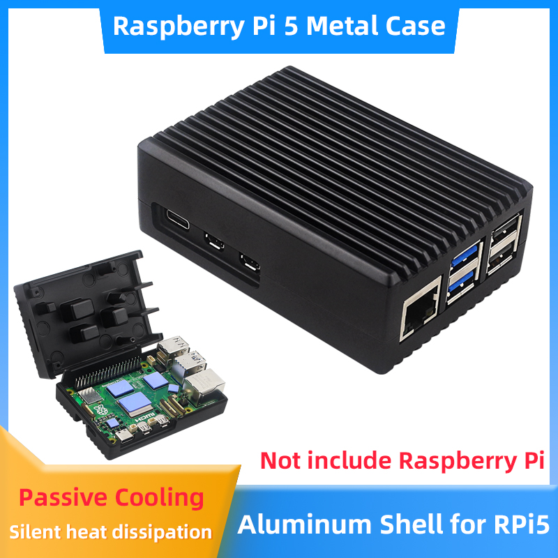 Case de Alumínio para Raspberr - Pi 5 Case avaliação e preço