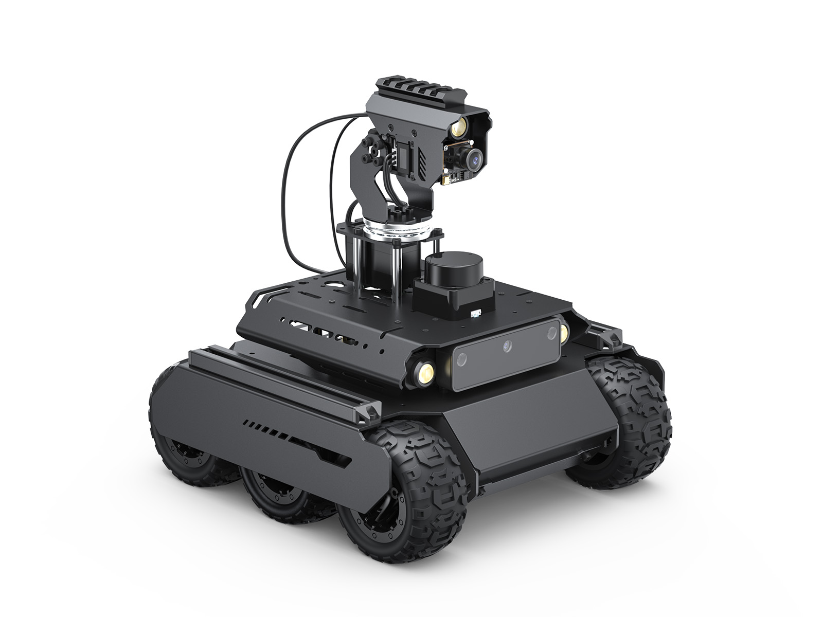Waveshare Rover ROS 2 Robô 4WD - Raspberry Pi Kit avaliação e preço